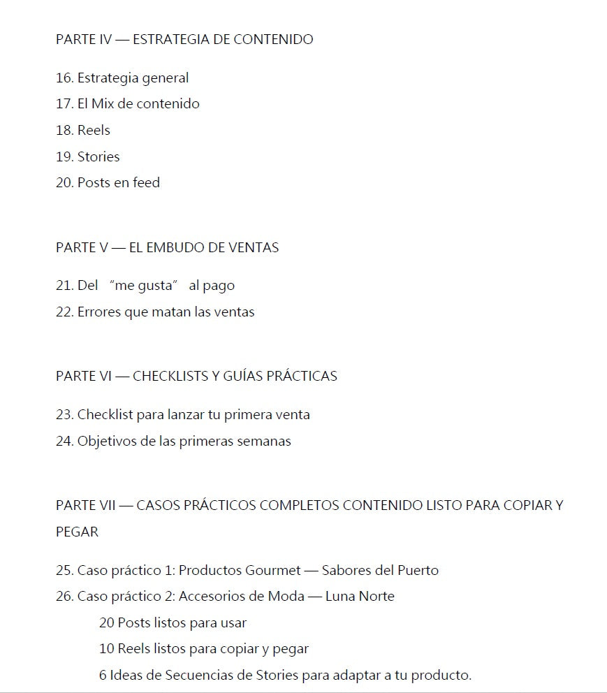 Vende Productos en redes Sociales. Manual completo para el Éxito.