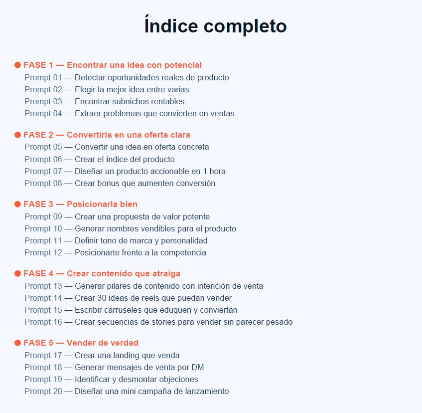 Los 20 Mejores Prompts del Mundo (Esta semana a 3$ Descuento especial!)